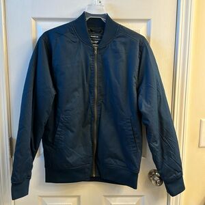 Line of Trade Navy Bomber Jacket